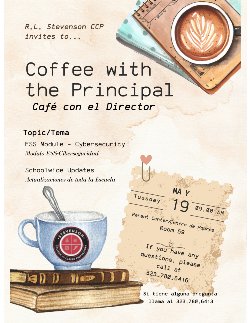 coffee with the principal 